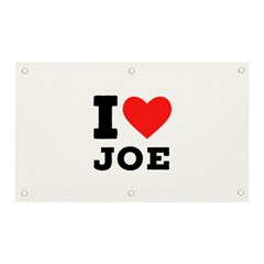 I Love Joe Banner And Sign 5  X 3  by ilovewhateva