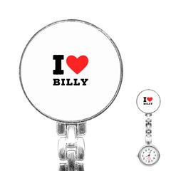 I Love Billy Stainless Steel Nurses Watch by ilovewhateva