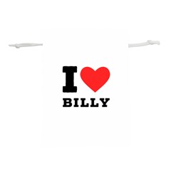 I Love Billy Lightweight Drawstring Pouch (s) by ilovewhateva