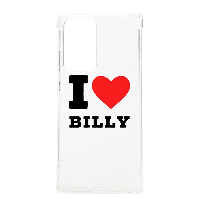 I love billy Samsung Galaxy Note 20 Ultra TPU UV Case