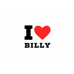 I Love Billy Premium Plush Fleece Blanket (extra Small)