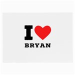 I love bryan Large Glasses Cloth Front