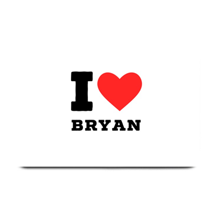 I love bryan Plate Mats