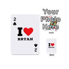 I Love Bryan Playing Cards 54 Designs (mini) by ilovewhateva