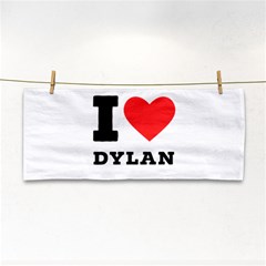 I Love Dylan  Hand Towel by ilovewhateva