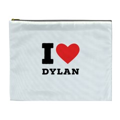 I Love Dylan  Cosmetic Bag (xl) by ilovewhateva