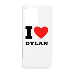 I Love Dylan  Samsung Galaxy S20 Ultra 6 9 Inch Tpu Uv Case