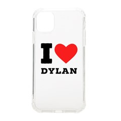 I Love Dylan  Iphone 11 Tpu Uv Print Case