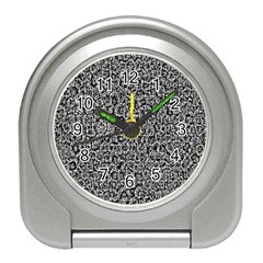 Abstract-0025 Travel Alarm Clock by nateshop