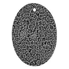 Abstract-0025 Oval Ornament (two Sides) by nateshop