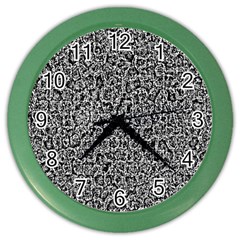 Abstract-0025 Color Wall Clock by nateshop