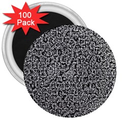 Abstract-0025 3  Magnets (100 Pack) by nateshop