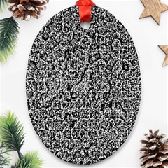 Abstract-0025 Oval Ornament (two Sides) by nateshop