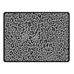 Abstract-0025 Two Sides Fleece Blanket (Small) 45 x34  Blanket Back