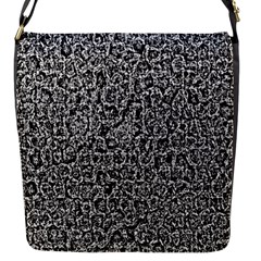 Abstract-0025 Flap Closure Messenger Bag (s) by nateshop