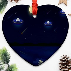 Alien Navi Ornament (heart)