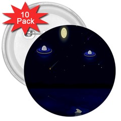 Alien Navi 3  Buttons (10 Pack)  by nateshop