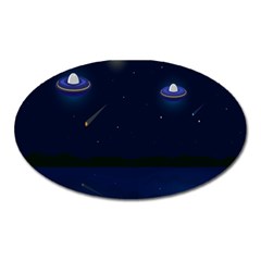 Alien Navi Oval Magnet