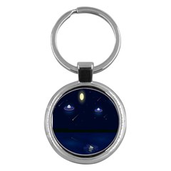 Alien Navi Key Chain (round)