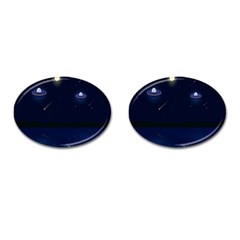 Alien Navi Cufflinks (oval)