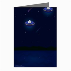 Alien Navi Greeting Cards (pkg Of 8)