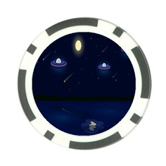 Alien Navi Poker Chip Card Guard