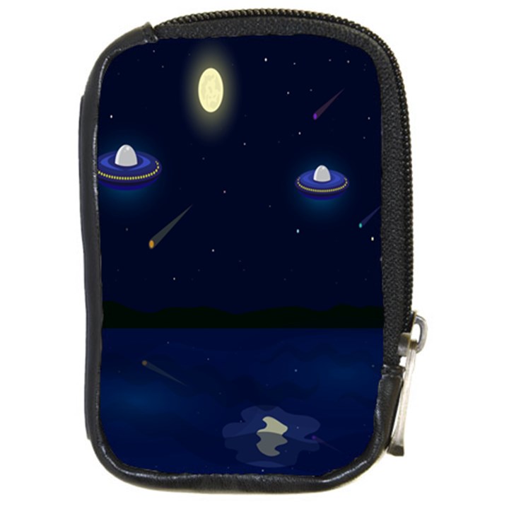 Alien Navi Compact Camera Leather Case