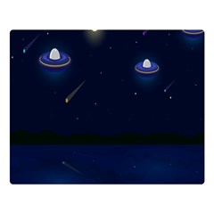 Alien Navi Two Sides Premium Plush Fleece Blanket (large) by nateshop