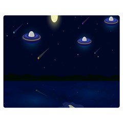 Alien Navi Two Sides Premium Plush Fleece Blanket (medium) by nateshop