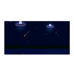 Alien Navi Satin Wrap 35  X 70  by nateshop