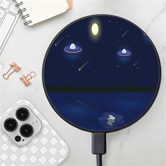 Alien Navi Wireless Fast Charger(black) by nateshop