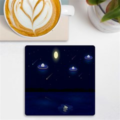 Alien Navi Uv Print Square Tile Coaster  by nateshop