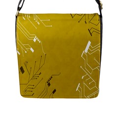 Background-0027 Flap Closure Messenger Bag (l) by nateshop