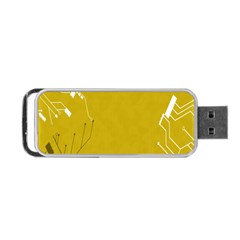 Background-0027 Portable Usb Flash (one Side) by nateshop