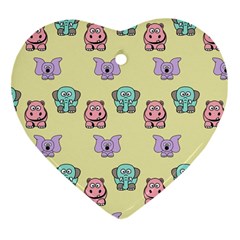 Animals-17 Ornament (heart) by nateshop