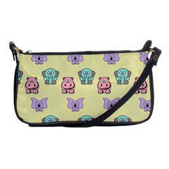 Animals-17 Shoulder Clutch Bag by nateshop