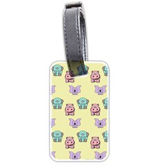 Animals-17 Luggage Tag (two Sides) by nateshop