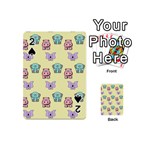 Animals-17 Playing Cards 54 Designs (Mini) Front - Spade2