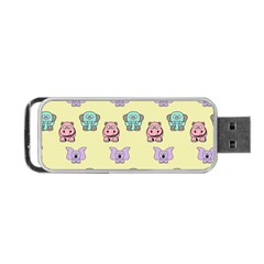 Animals-17 Portable Usb Flash (two Sides) by nateshop