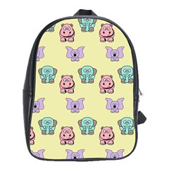 Animals-17 School Bag (xl) by nateshop