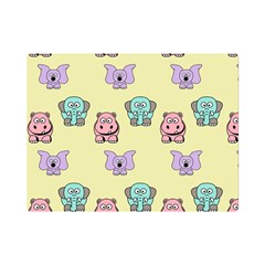 Animals-17 Premium Plush Fleece Blanket (mini) by nateshop