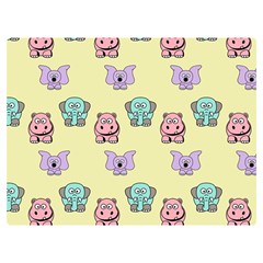 Animals-17 Two Sides Premium Plush Fleece Blanket (extra Small)