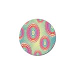 Background-02 Golf Ball Marker (4 pack) Front