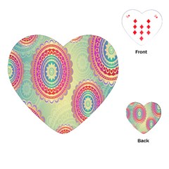 Background-02 Playing Cards Single Design (heart) by nateshop