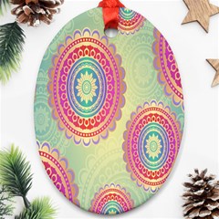 Background-02 Oval Ornament (two Sides) by nateshop