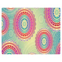 Background-02 Two Sides Premium Plush Fleece Blanket (medium) by nateshop