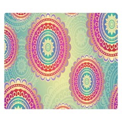 Background-02 Premium Plush Fleece Blanket (small)