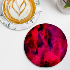 Background-03 Uv Print Round Tile Coaster by nateshop