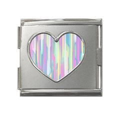 Background-28 Mega Link Heart Italian Charm (18mm) by nateshop