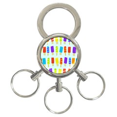 Background-29 3-ring Key Chain by nateshop